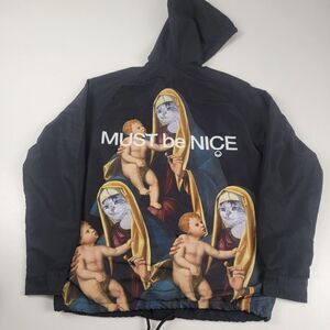 Ripndip Must Be Nice Lightweight Hoodie Madonna Jacket Zip Up Unisex Size Small